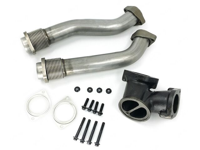 Turbocharger Up Line Kit Compatible with 1999 2003 Ford F-550 Super  Duty 7.3L V8 2000 2001 2002