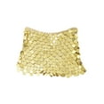 thumbnail image 2 of Mini Traje de baño BLESIY de lentejuelas Ahueca hacia fuera Joyas para el cuerpo Cubrir la cadena Dorado falda de lentejuelas, 2 of 7