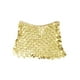 thumbnail image 2 of Traje de Baño de Cadena Dorado Macarena para Mujeres Niñas de Lentejuelas Corta Mini, 2 of 7