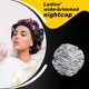 thumbnail image 3 of Capó de pelo ancho de ala de bronceado cabezal bufanda tapa de dormir de moda softness sombrero turbans cabeza cubierta de pelo envolturas para las mujeres Sleeping Zebra Stripes sidaley AP008211-08, 3 of 6