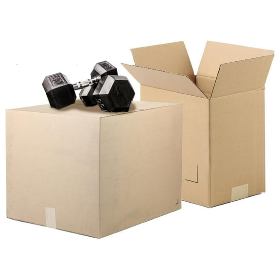 BXT38-25 16 x 12 x 10 Inches Heavy Duty Grade Book Boxes, Pack of 25 16 x 12 x 10"-25 PACK