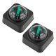 thumbnail image 1 of 2x Compass Dashboard Dash Mount Navigation Car Boat Truck Black, 1 of 5