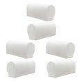 thumbnail image 1 of GUOOL 6x Stretch Spandex Sofa Armrest Covers Armchair Slipcovers Anti-Slip White, 1 of 8
