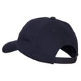 thumbnail image 3 of North Carolina Dogwood with Map Embroidered Unstructured Washed Cap - Navy OSFM, 3 of 5