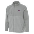 thumbnail image 2 of Men's Antigua  Gray USA Swimming Daily Fused Full-Zip Jacket, 2 of 3