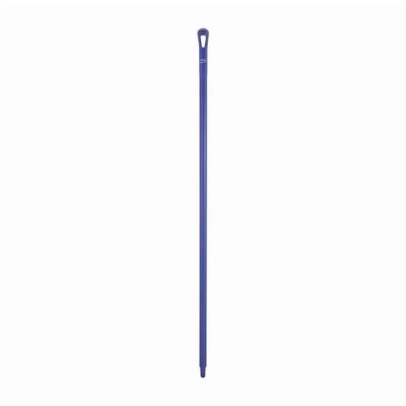 Vikan 59" Color Coded Handle, 1 1/4 in Dia, Purple, Polypropylene 29628
