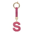 thumbnail image 1 of Encanto de letra S de Uxcell con rhinestones para hacer joyería, rojo rosa, 1 of 6