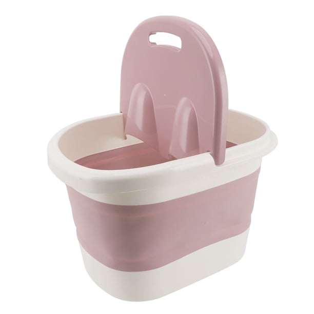 Bañera Plegable Para Pies Con Función De Masaje, Material PP Y TPE, Lavabo Portátil Para Spa Para Pies Para Niños