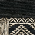 thumbnail image 6 of SAFAVIEH Natural Fiber Arianne Geometric Area Rug, Black, 5' x 8', 6 of 7