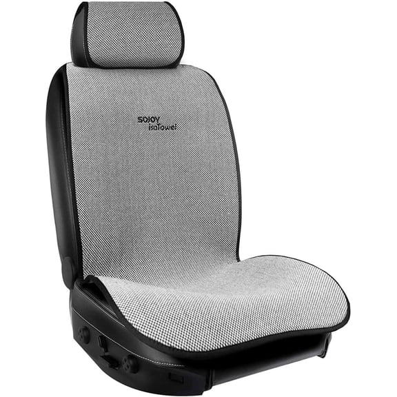 Sojoy IsoTowel Car Seat Cover, Microfiber Seat Protector with Quick-Dry Non-Slip Base,Car seat Protector for All Workouts, All-Weather Honeycomb Cloth