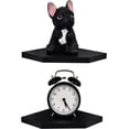 thumbnail image 7 of WELLAND 7-Inch Floating Corner Shelves, Set of 2, Black, 7 of 7