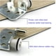 thumbnail image 3 of Kit de rodillos para puertas corredizas de funcionamiento silencioso, con rueda de nailon duradera y fácil instalación, ideal para puertas de armarios y guardarropas, 3 of 4