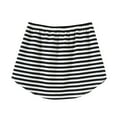 thumbnail image 4 of LYXSSBYX Women High Waist Skirts Dresses Hot Sale Clearance Layered Tiered Sheer Stripe Printing Extender Half Slip Plus Size Skirt, 4 of 9