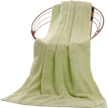 Bath Towels, Luxurious Jumbo Bath Sheet (35'' x 70'') Thick & Large 900 GSM Egyptian Cotton Microfiber Towels Oversized Towel Super Soft for Bathroom Sports Beach Pool Fitnes ()