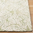 thumbnail image 5 of SAFAVIEH Blossom Asher Geometric Wool Area Rug, Light Green/Ivory, 6' x 6' Square, 5 of 10
