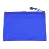 Uxcell Company 24 x 17cm Zip up PVC Document File Paper Bags Folder Blue
