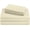 Ivory Stripe, variant on Pure Giza Cotton (Split King Size) Striped Pattern Bed Sheets Set- 300-TC Bedding – Split King Size Bed, 12" Inch Deep Pocket 300TC Split King Sheets - Ivory Stripe