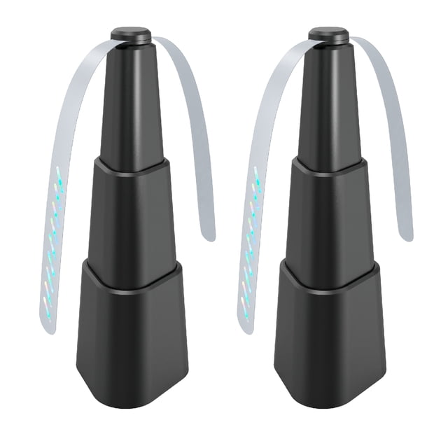 Repelente de moscas,Retractable Indoor And Outdoor Fly Repellent Fan, Fly Repellent Fan Blades, Two Packs Tomshoo Repelente de moscas