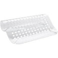 iDesign Plastic Sink Protector Grid for Kitchen, 13.5" x 16", Clear