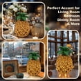 thumbnail image 3 of Lámpara decorativa hvfun Mercury Glass Pineapple 18 cm con LED, 3 of 8
