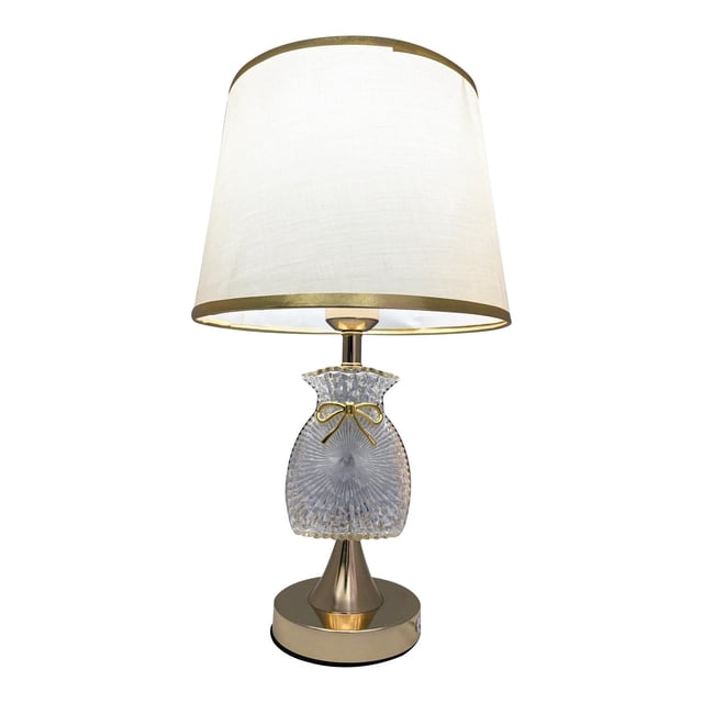 Lámpara De Buró Mesa y Escritorio Cerámica Minimalista dorado YC037859