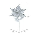 thumbnail image 2 of Vickerman 31" White Poinsettia, 15" Flower 3/Bag, 2 of 2