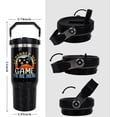 thumbnail image 3 of Gamer Gifts for Teens Men Son Dad Boyfriend Husband,30 Oz Gaming Tumbler Stainless Steel Mug with Top Handle and Straw,Travel Coffee Cup Birthday Gift for Game Lover, 3 of 6