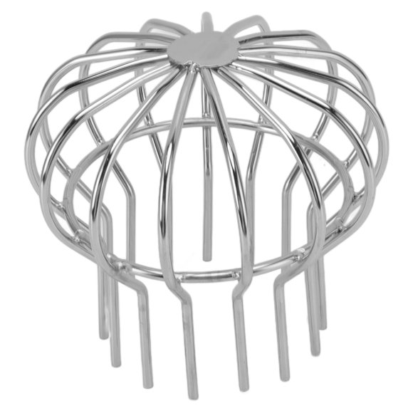 Drain de Toit Extérieur, Filet de Sol Rond Sans Éclaboussures en Acier Inoxydable Installation Facile pour Balcon