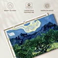 thumbnail image 6 of Elephant Stock The Olive Trees Wall Art - Horizontal Canvas Wall Art - Dining Room Wall Decor - Nature Canvas - Gray And Green Decor By Vincent Van Gogh - 24" x 16", 6 of 8