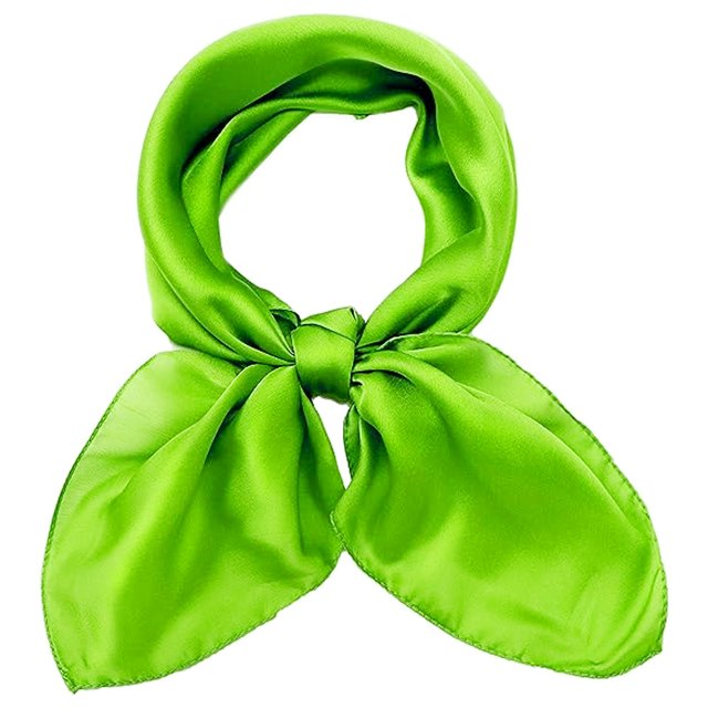 Bufanda de seda de 27,5 pulgadas, bufanda cuadrada mediana de satén para el cuello de la cabeza para el cabello de las mujeres que duermen por la noche