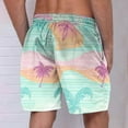 thumbnail image 4 of Swim Trunks for Mens Fashion Vacation Plus Size Beach Printed Pants Casual Sports Drawstring Shorts Summer Shorts Clearance with Pockets (S-5XL), 4 of 4