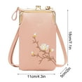 thumbnail image 3 of Women Sling -Body Wallet with Mobile Cell Phone Small Crossbody Purses for Women, 3 of 5