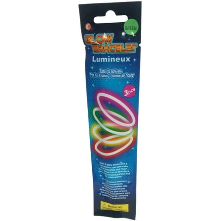 Green Glow Stick Bracelets