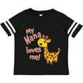 thumbnail image 3 of Inktastic My Nana Loves me- cute giraffe Boys or Girls Toddler T-Shirt, 3 of 5