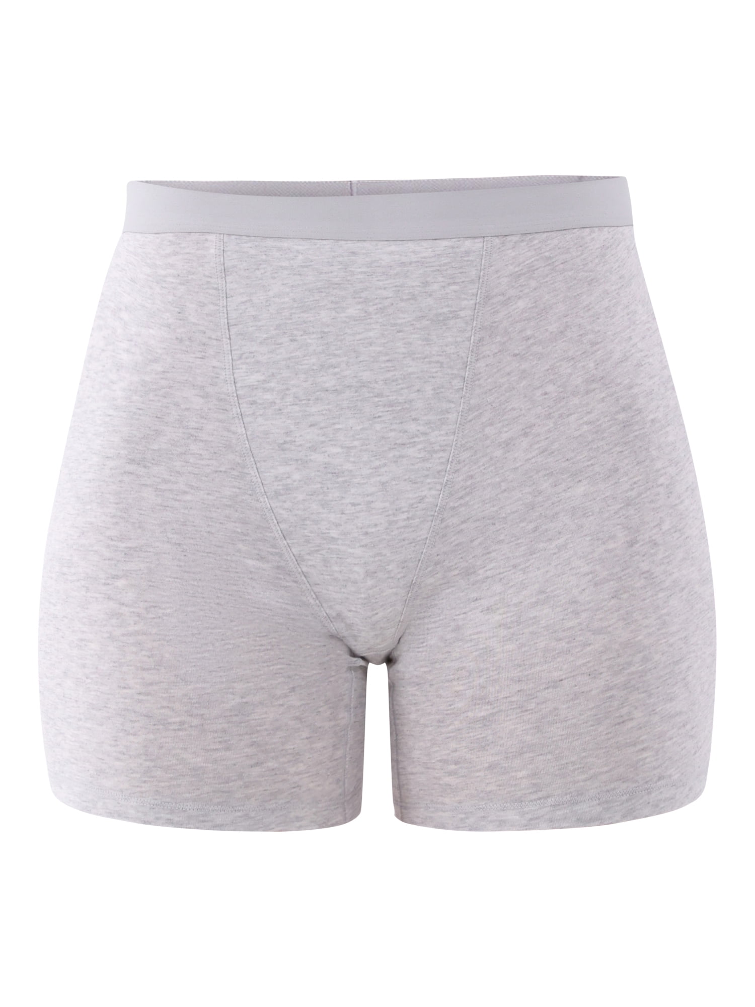 No Boundaries Cotton Stretch Ribbed Boxer Shorts, Women's XS-3XL