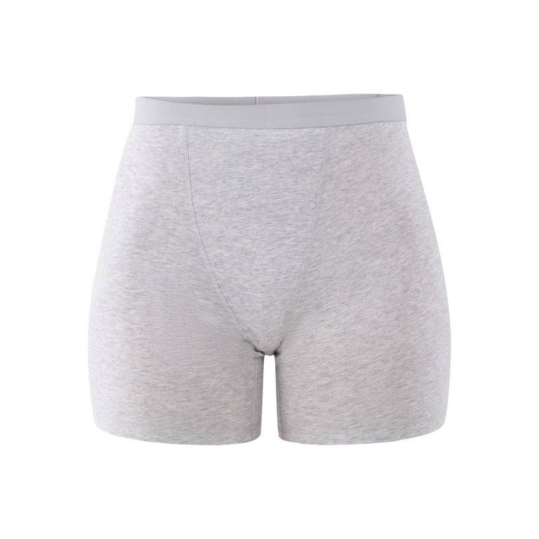 No Boundaries Cotton Ribbed Boxer Short Panties Walmart