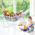 thumbnail image 2 of Storage Mesh Hammock - Pack of 2 - Stuffed Storage Neatly Net for Stuffed Animals and Children's Great Decor Multi Place - Use, 2 of 5