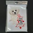 thumbnail image 3 of Shih-Tzu Gold #4 so Loved Greeting Cards and Envelopes Pack of 8 7 in x 5 in, 3 of 3