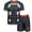 Grey, variant on Marvel Avengers Toddler Boys Rash Guard and Swim Trunks Outfit Set Gray / Red 2T