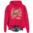 thumbnail image 4 of Womens Sea Turtle Print Hoodies Long Sleeve Hooded Sweatshirt Fall Casual Pullover, 4 of 5