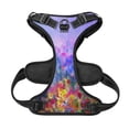 thumbnail image 5 of Gaeub Colorful Purple Cosmos Flower Gaeub Colorful Purple Cosmos Flower No Pull Dog Harness, Secure and Adjustable Pet Vest for Outdoor Activities - X-Large, 5 of 8