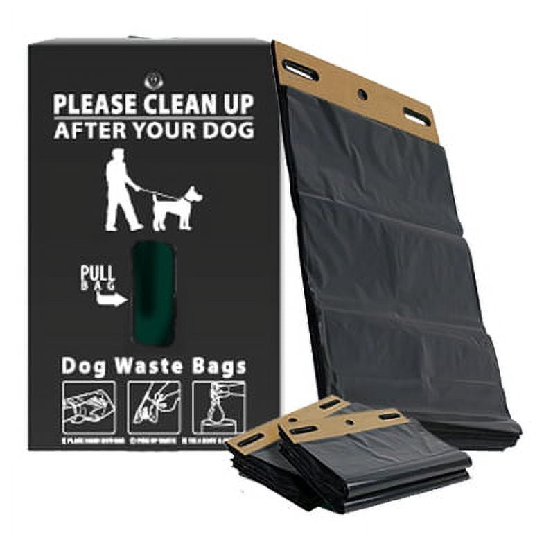 The Gladiator® Dog Waste Station / MittN Bag™ System (Black)