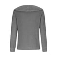 thumbnail image 5 of hotojiny Womens Long Sleeve Tops Cowl Neck Ribbed Knit Sweater Loose Fit Solid Color Pullover Lightweight Spring Shirts S-3XL, 5 of 6