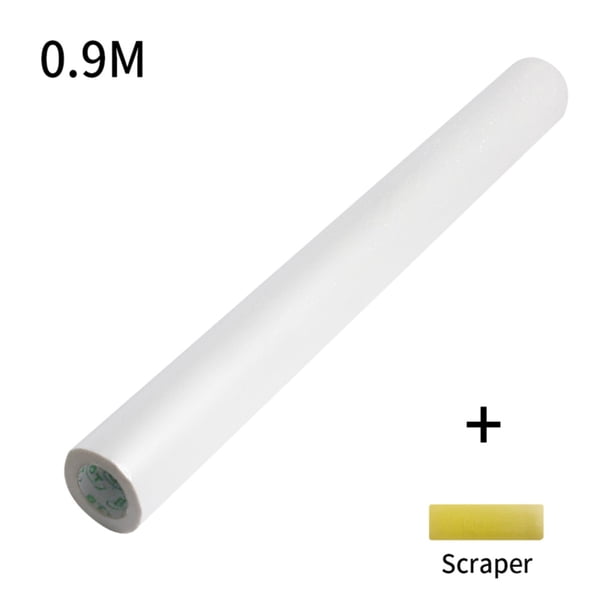 Etiqueta engomada de la ventana Película de vidrio esmerilado impermeable PVC Calcomanía electrostática Anti UV Decoración del hogar, 2x0.9m Advancent HA002764-03