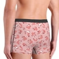 thumbnail image 3 of Uemuo Cute Pink Squirrel Pattern Men's Boxer Briefs,Trunk Anti-Chafing,Comfortable, Durable, and Stylish Underwear-, 3 of 9