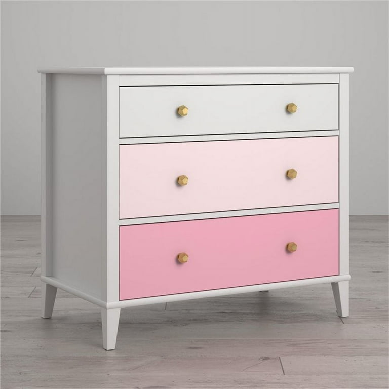 Home Square 2 Piece Kids Bedroom Set with Nightstand and 3 Drawer