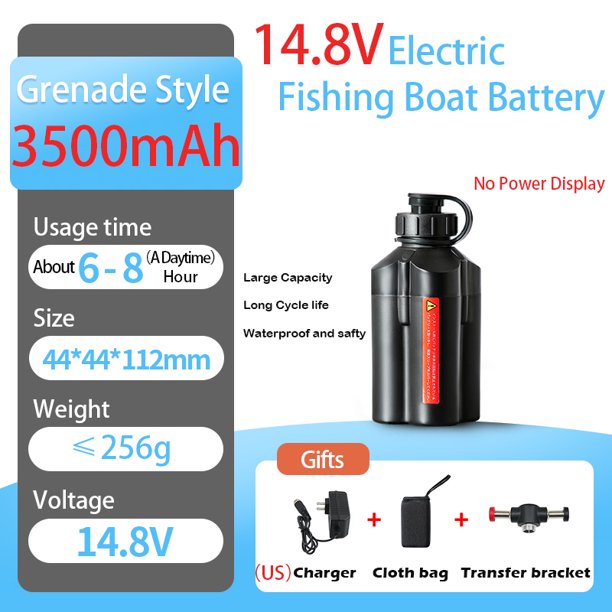 Pantalla de Energía 14.8V 3500mAh Carrete Eléctrico de Pesca en el Mar Batería para SHI*MANO 600DH 1000EJ DAI*WA 600MJ 500MJ Rueda de Gota