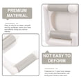 thumbnail image 3 of IBASETOY 2Pcs Mop Wall Hanging Clip Plastic Adhesive Anti Slip for Kitchen and Bathroom Users, 3 of 7