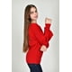 thumbnail image 2 of Suéter de punto con brillo Roman Fashion /Juvenil, 9388 (Rojo) rojo EG, 2 of 5