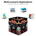 thumbnail image 2 of Yak Large Capacity Foldable Storage Baskets with Handle, 10.8"x10.5"x10.6", Toy Storage Cube Organizer Storage Containers, 2 of 6